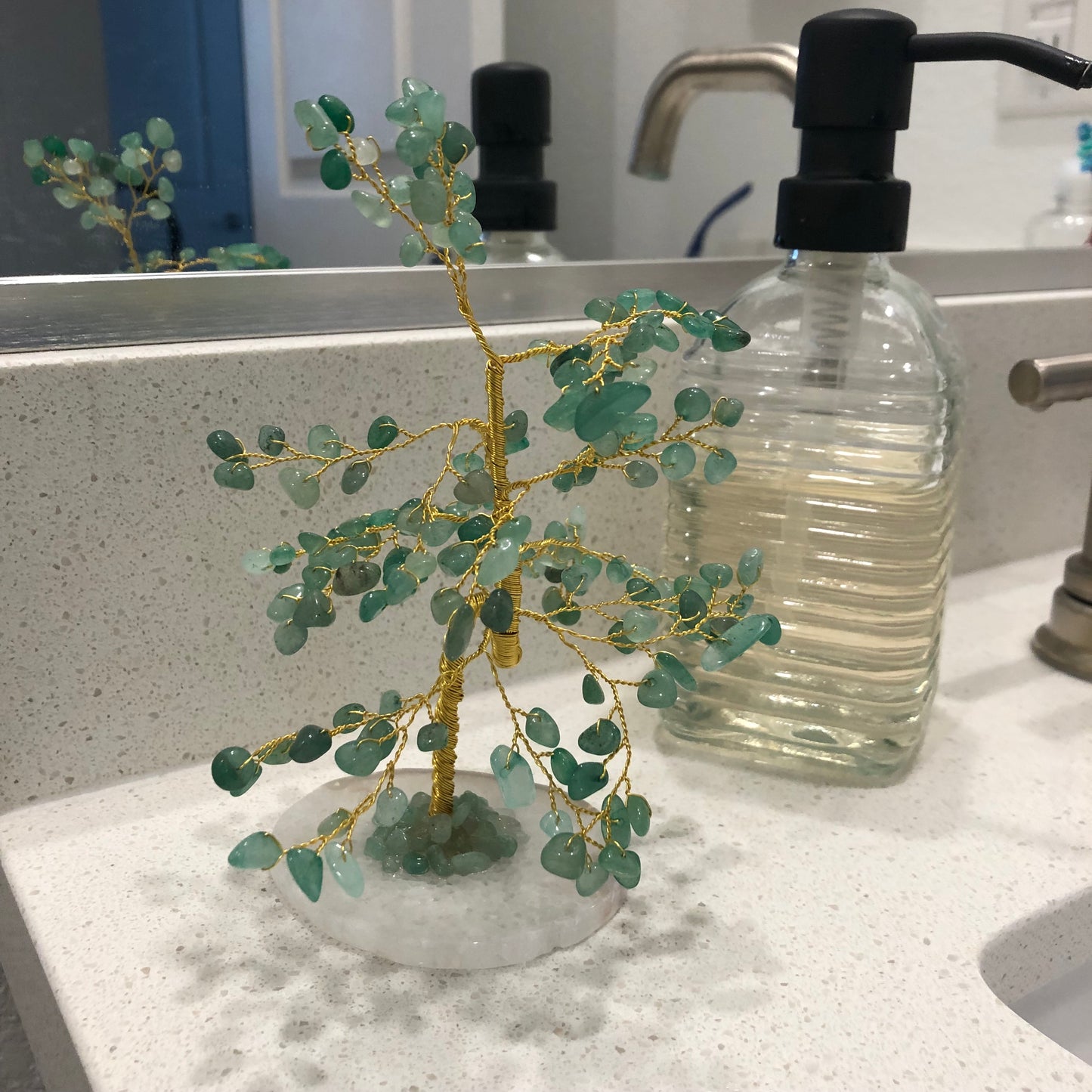 Green Aventurine Crystal Tree – Curated Gift for Growth, Abundance, Positive Energy