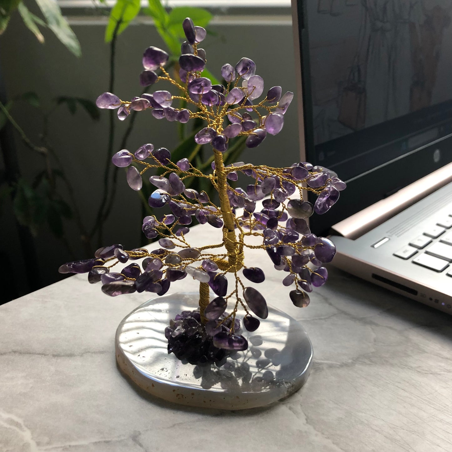 Amethyst Crystal Tree – Curated Gift for Calm and Mindful Spaces