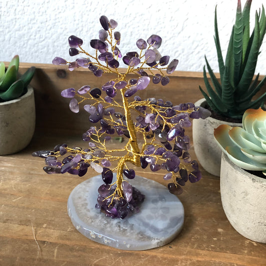 Amethyst Crystal Tree – Curated Gift for Calm and Mindful Spaces