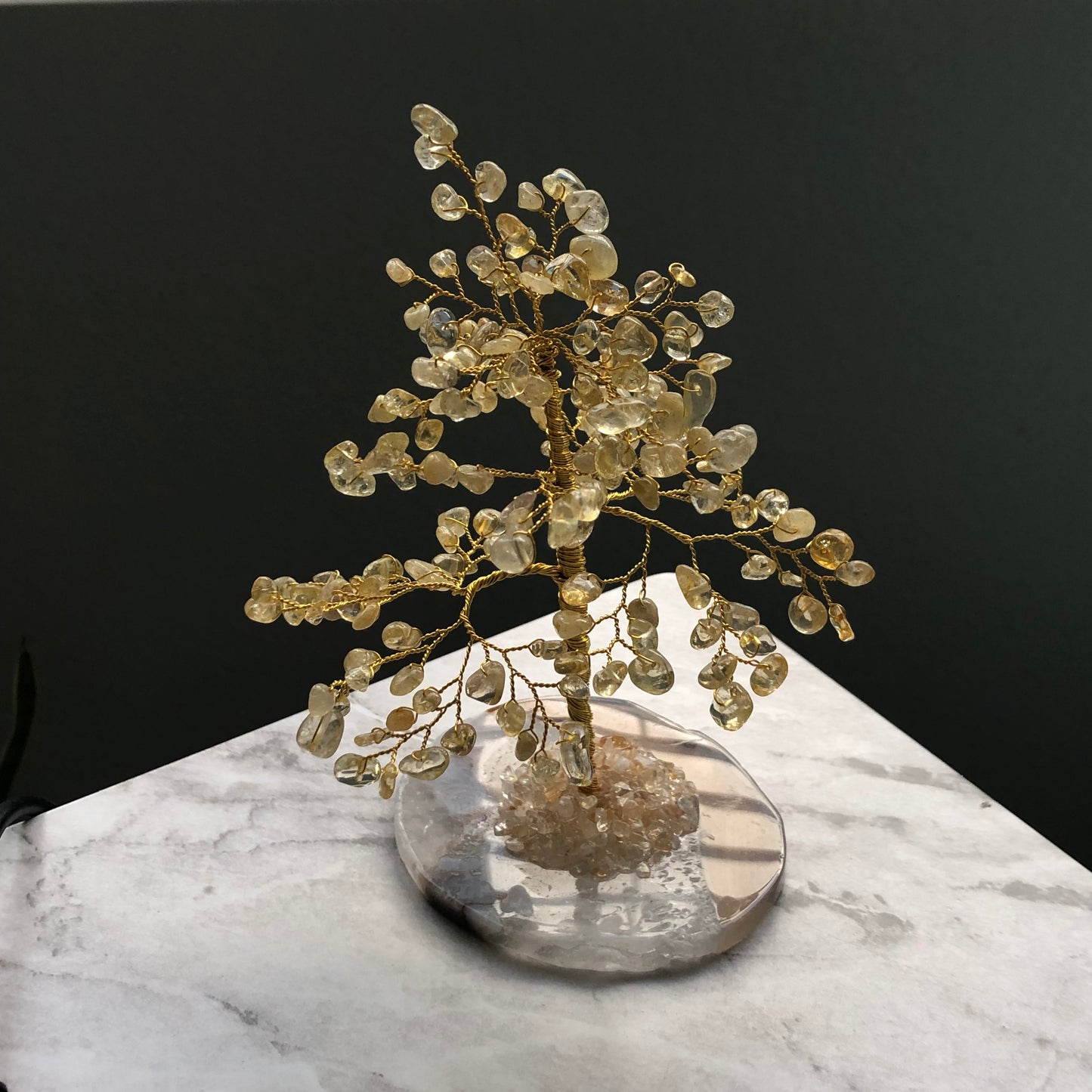 Citrine Crystal Tree – Curated Gift for Joy and Positive Energy