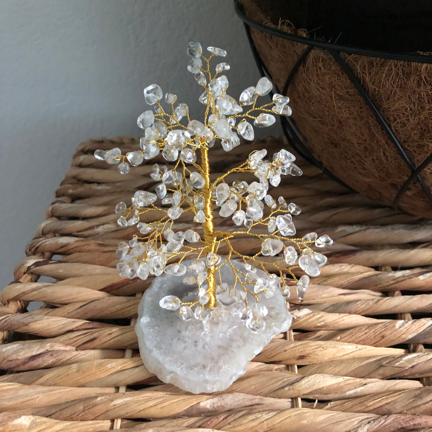 Clear Quartz Crystal Tree – Curated Gift for Clarity & Elegant Home Décor”