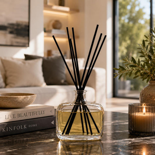 Dancing in the Kitchen Reed Diffuser – Orange Blossom, Amber, Citrus, Floral Musk