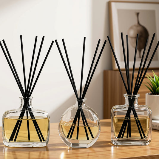 Pine Cabin Reed Diffuser – Evergreen & Cedar | Fir, Cypress And Moss | Cozy Woodland Home Fragrance